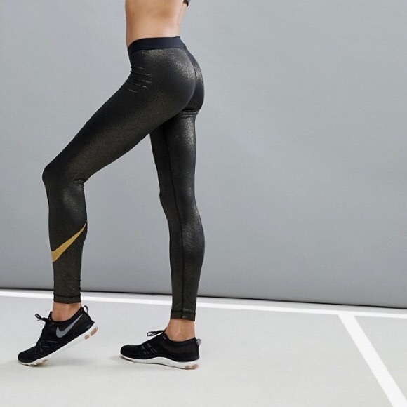 nike sparkle tights